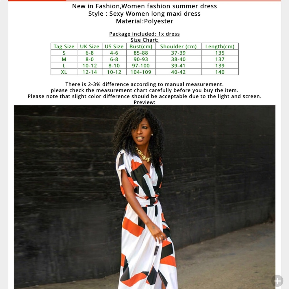 Summer wrap dress - Picture 5 of 5